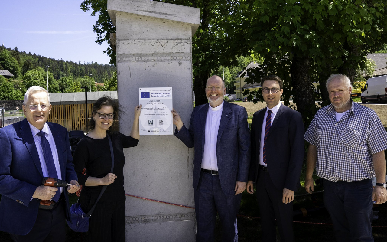 Übergabe Plakette