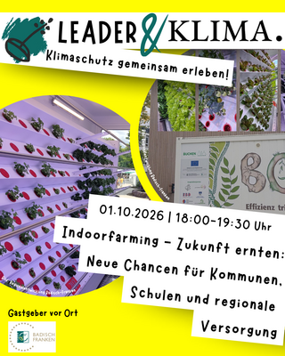 Veranstaltungshinweis: Indoorfarming